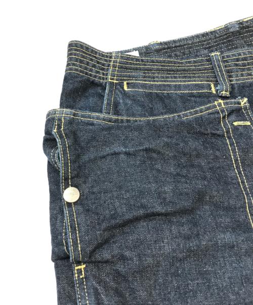 SASSAFRAS（ササフラス）SASSAFRAS (ササフラス) フォールリーフハーフデニムパンツ インディゴ サイズ:XLの古着・服飾アイテム