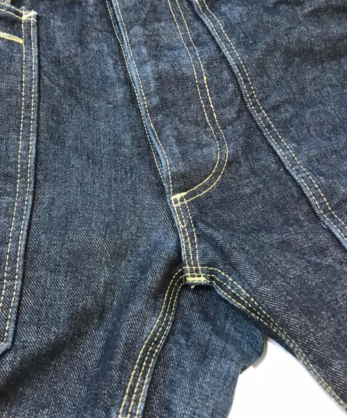 SASSAFRAS（ササフラス）SASSAFRAS (ササフラス) フォールリーフハーフデニムパンツ インディゴ サイズ:XLの古着・服飾アイテム