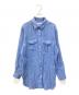 FRAMeWORK（フレームワーク）の古着「FRENCH LINEN シャツ」｜スカイブルー