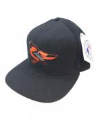 New Era×GENUINE MERCHANDISEニューエラ×ジェニュイン マーチャンダイズ）の古着「キャップ」｜ブラック