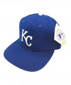 New Era×GENUINE MERCHANDISEニューエラ×ジェニュイン マーチャンダイズ）の古着「キャップ」｜ブルー