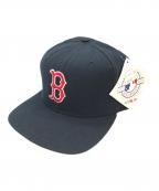 New Era×GENUINE MERCHANDISEニューエラ×ジェニュイン マーチャンダイズ）の古着「キャップ」｜ブラック