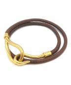 HERMESエルメス）の古着「ブレスレット」｜ブラウン