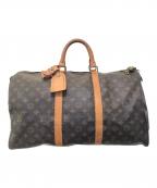 LOUIS VUITTONルイ ヴィトン）の古着「トラベルバッグ　M41426　モノグラム　　キーポル50」｜ブラウン