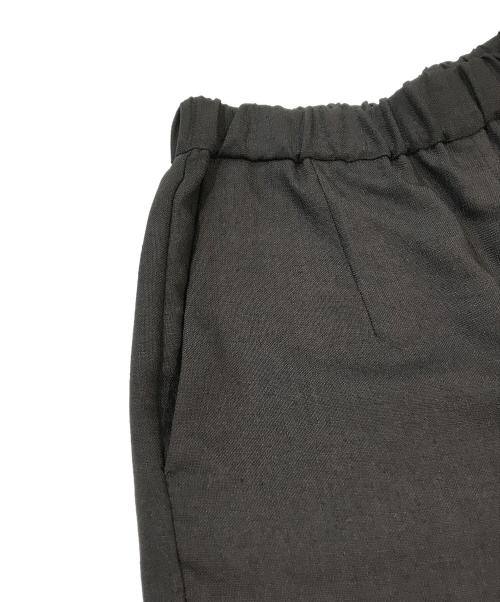 ENFOLD（エンフォルド）ENFOLD (エンフォルド) RELAX TROUSERS ブラック サイズ:36の古着・服飾アイテム