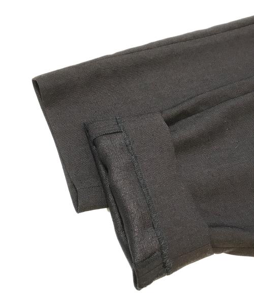 ENFOLD（エンフォルド）ENFOLD (エンフォルド) RELAX TROUSERS ブラック サイズ:36の古着・服飾アイテム