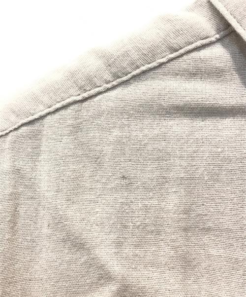 THREE DOTS（スリードッツ）THREE DOTS (スリードッツ) Double gauze shirts　kb2001y アイボリー サイズ:SMALLの古着・服飾アイテム
