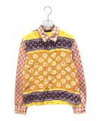 tricot COMME des GARCONSトリココムデギャルソン）の古着「長袖シャツ　TB-02003M」｜オレンジ