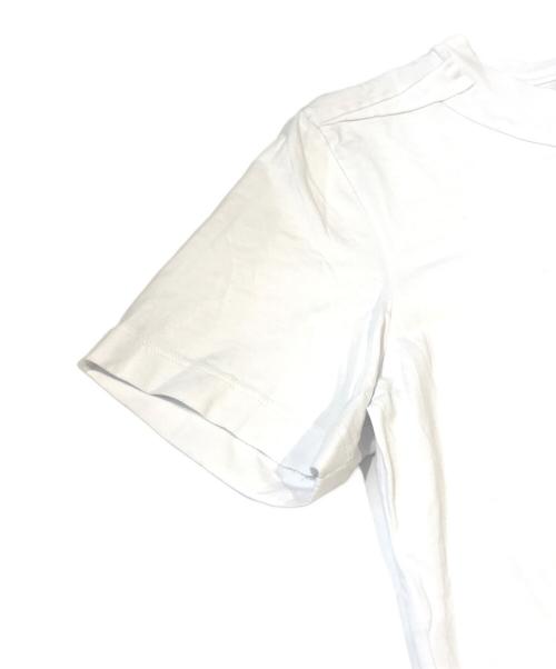 MONCLER（モンクレール）MONCLER (モンクレール) レタリングロゴＴシャツ　I20918C00053 89A17 ホワイト サイズ:Sの古着・服飾アイテム