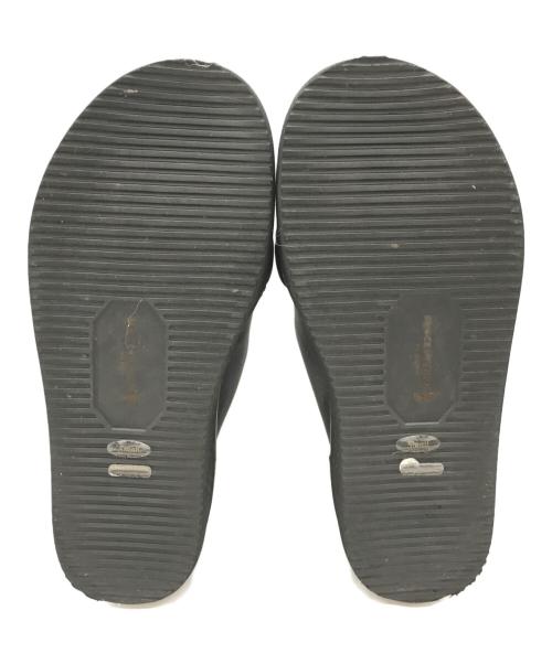 MACKINTOSH LONDON（マッキントッシュ ロンドン）MACKINTOSH LONDON (マッキントッシュ ロンドン) クロスストラップミュールサンダル　1389 ブラック サイズ:Sの古着・服飾アイテム