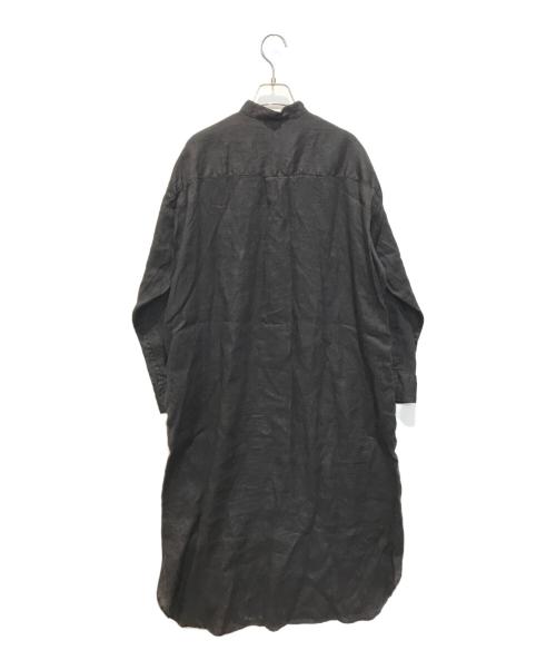 FRAMeWORK（フレームワーク）FRAMeWORK (フレームワーク) レンチリネンシャツワンピース　25040220605020 ブラック サイズ:表記無しの古着・服飾アイテム