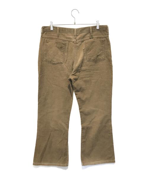 Wrangler（ラングラー）Wrangler (ラングラー) 70’sコーデュロイフレアパンツ ブラウン サイズ:W38の古着・服飾アイテム