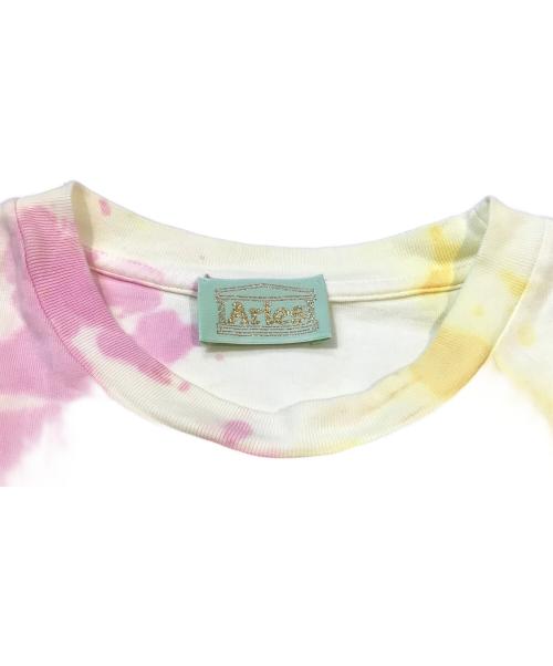 ARIES（アリーズ）ARIES (アリーズ) プリントTシャツ イエロー サイズ:Lの古着・服飾アイテム