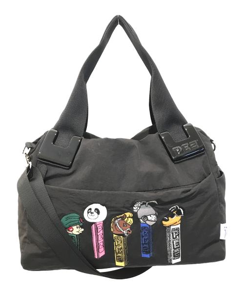 ear PAPILLONNER（イアパピヨネ）ear PAPILLONNER (イアパピヨネ) 2WAYショルダーバッグ ブラックの古着・服飾アイテム