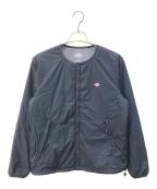 DANTONダントン）の古着「INSULATION COLLARLESS JACKET　DT-A0633」｜ネイビー