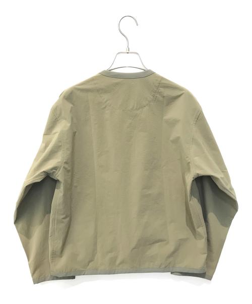 DANTON（ダントン）DANTON (ダントン) 4wayストレッチ ダブルクロスシャツカーディガン　DT-A0486 黄緑 サイズ:36の古着・服飾アイテム