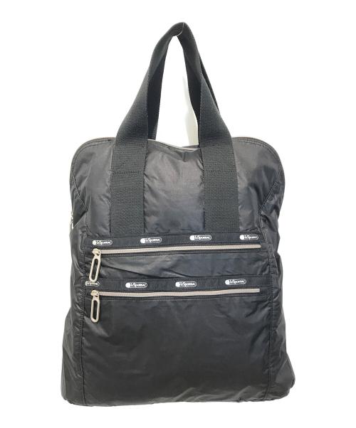 LeSportsac（レスポートサック）LeSportsac (レスポートサック) COMMUTER BACKPACK ブラックの古着・服飾アイテム