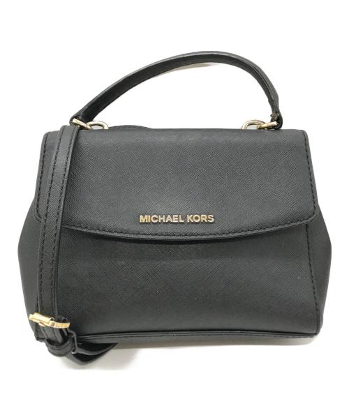 MICHAEL KORS（マイケル・コース）MICHAEL KORS (マイケルコース) ショルダーバッグ　32F5GAVC1L ブラックの古着・服飾アイテム