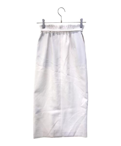 CELFORD（セルフォード）CELFORD (セルフォード) ベルト付きハイウエストタイトスカート　CWFS232013 ホワイト サイズ:36の古着・服飾アイテム