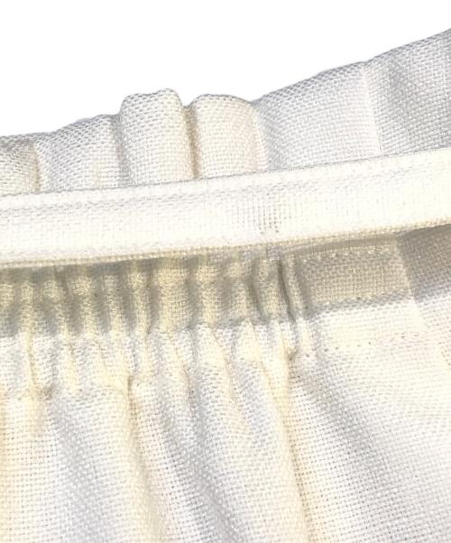 CELFORD（セルフォード）CELFORD (セルフォード) ベルト付きハイウエストタイトスカート　CWFS232013 ホワイト サイズ:36の古着・服飾アイテム