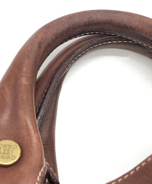 CELINE（セリーヌ）CELINE (セリーヌ) ハンドバッグ　CE00/24 ブラウンの古着・服飾アイテム