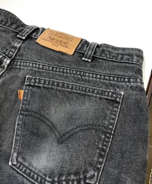 LEVI'S（リーバイス）LEVI'S (リーバイス) 後染めブラックデニム　50634 ブラック サイズ:36の古着・服飾アイテム