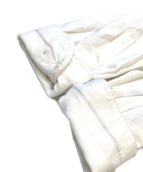 BRU NA BOINNE（ブルーナボイン）BRU NA BOINNE (ブルーナボイン) サイレントビリーシャツ　4235-5 ホワイト サイズ:XLの古着・服飾アイテム