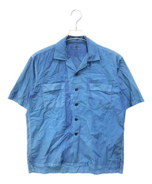 J.S HOMESTEAD（ジャーナルスタンダード ホームステッド）J.S HOMESTEAD (ジャーナルスタンダード ホームステッド) ryukyuaizome aibatake (リュウキュウアイゾメ アイバタケ) シャツ ブルー サイズ:Mの古着・服飾アイテム