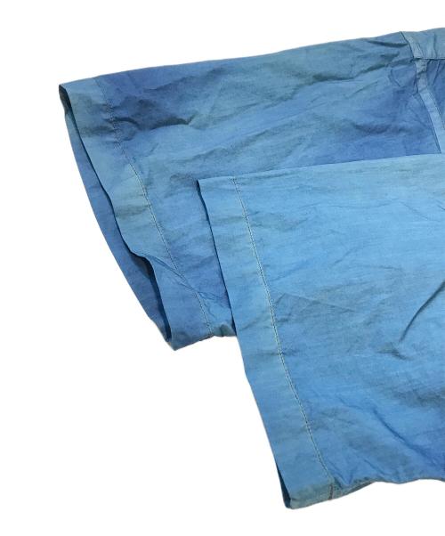 J.S HOMESTEAD（ジャーナルスタンダード ホームステッド）J.S HOMESTEAD (ジャーナルスタンダード ホームステッド) ryukyuaizome aibatake (リュウキュウアイゾメ アイバタケ) シャツ ブルー サイズ:Mの古着・服飾アイテム