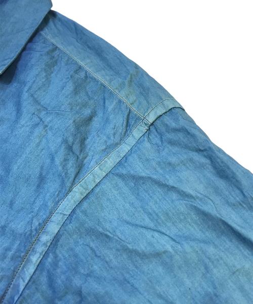 J.S HOMESTEAD（ジャーナルスタンダード ホームステッド）J.S HOMESTEAD (ジャーナルスタンダード ホームステッド) ryukyuaizome aibatake (リュウキュウアイゾメ アイバタケ) シャツ ブルー サイズ:Mの古着・服飾アイテム