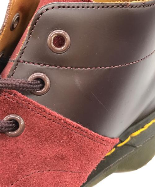 Dr.Martens（ドクターマーチン）Dr.Martens (ドクターマーチン) Engineered Garments (エンジニアードガーメンツ) CHURCH RACE LOW BOOT SCOTCH GRAIN COMBO　23657601 ブラウン サイズ:UK8の古着・服飾アイテム