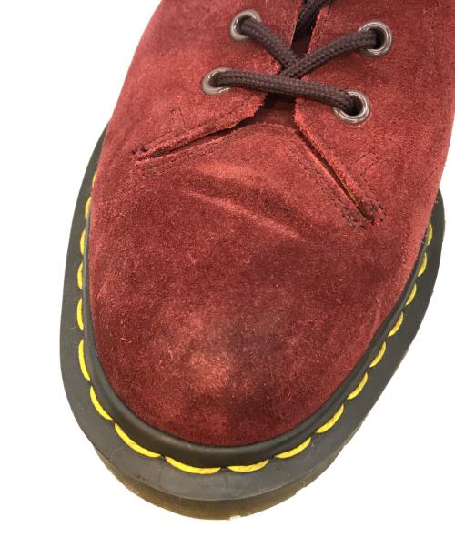 Dr.Martens（ドクターマーチン）Dr.Martens (ドクターマーチン) Engineered Garments (エンジニアードガーメンツ) CHURCH RACE LOW BOOT SCOTCH GRAIN COMBO　23657601 ブラウン サイズ:UK8の古着・服飾アイテム