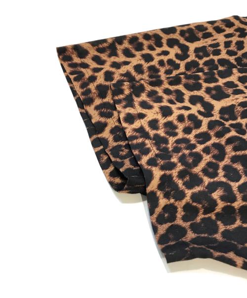 SCHOTT BROS.（ショット）SCHOTT BROS. (ショットブロス) SS SHIRT LEOPARD　3115053 ブラウン サイズ:Lの古着・服飾アイテム