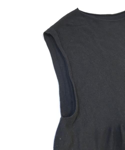 Spick and Span（スピックアンドスパン）Spick and Span (スピックアンドスパン) ギマコットンフレンチスリーブプルオーバー　25080200553120 ブラック サイズ:表記無しの古着・服飾アイテム