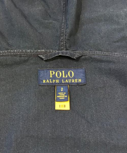 POLO RALPH LAUREN（ポロ・ラルフローレン）POLO RALPH LAUREN (ポロ・ラルフローレン) インディゴ染めフーデットジャケット インディゴ サイズ:Sの古着・服飾アイテム