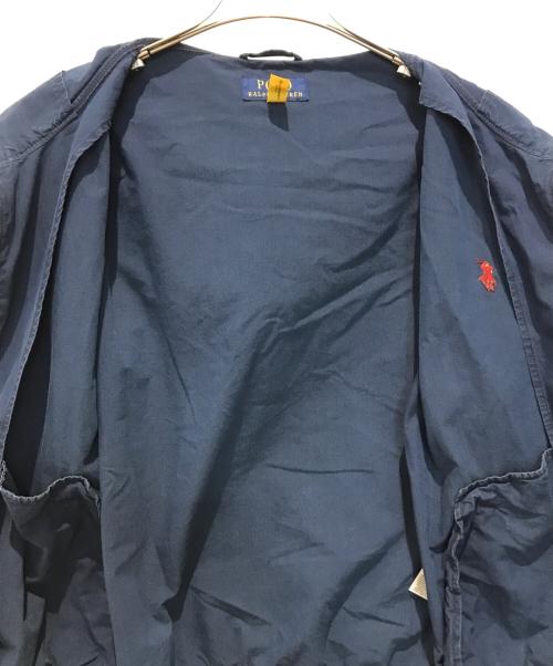 POLO RALPH LAUREN（ポロ・ラルフローレン）POLO RALPH LAUREN (ポロ・ラルフローレン) インディゴ染めフーデットジャケット インディゴ サイズ:Sの古着・服飾アイテム