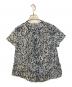 palas palace（パラスパレス）の古着「総柄シャツブラウス　PFSH-1520B」｜ブルー