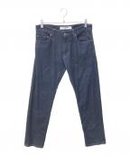LACOSTEラコステ）の古着「デニムパンツ　HH4604」｜ネイビー