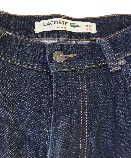 LACOSTE（ラコステ）LACOSTE (ラコステ) デニムパンツ　HH4604 ネイビー サイズ:W32の古着・服飾アイテム