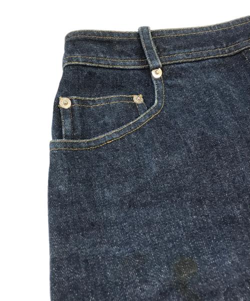 CHANEL（シャネル）CHANEL (シャネル) ココマークデニムミニスカート　P07055V04732 インディゴ サイズ:36の古着・服飾アイテム