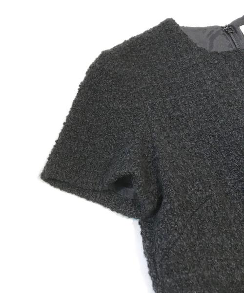 VALENTINO（ヴァレンティノ）VALENTINO (ヴァレンティノ) スタッズ付きツイードワンピース　1B3VA0097B3 ブラック サイズ:38の古着・服飾アイテム