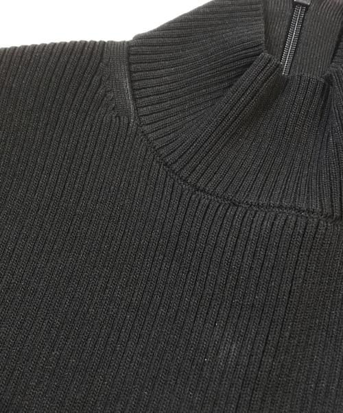 MICHAEL KORS（マイケル・コース）MICHAEL KORS (マイケルコース) ニットワンピース　JS08ZP65ZV ブラック サイズ:Mの古着・服飾アイテム