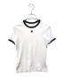 courreges（クレージュ）の古着「Tシャツ　41-158-13-021918」｜ホワイト