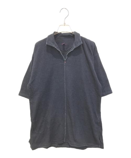 45rpm（45アールピーエム）45rpm (45アールピーエム) インディゴ染めプルオーバー インディゴ サイズ:4の古着・服飾アイテム