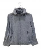 BLACK LABEL CRESTBRIDGEブラックレーベル クレストブリッジ）の古着「2WAYジップジャケット　51F04-203-06」｜グレー