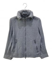 BLACK LABEL CRESTBRIDGE（ブラックレーベル クレストブリッジ）の古着「2WAYジップジャケット　51F04-203-06」｜グレー