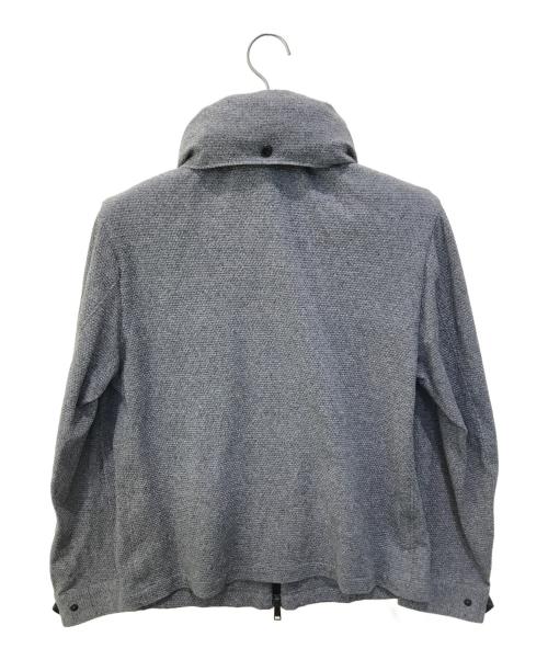 BLACK LABEL CRESTBRIDGE（ブラックレーベル クレストブリッジ）BLACK LABEL CRESTBRIDGE (ブラックレーベル クレストブリッジ) 2WAYジップジャケット　51F04-203-06 グレー サイズ:Mの古着・服飾アイテム
