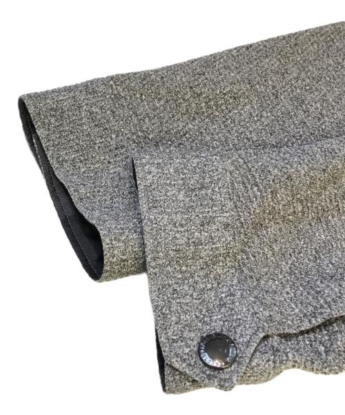 BLACK LABEL CRESTBRIDGE（ブラックレーベル クレストブリッジ）BLACK LABEL CRESTBRIDGE (ブラックレーベル クレストブリッジ) 2WAYジップジャケット　51F04-203-06 グレー サイズ:Mの古着・服飾アイテム