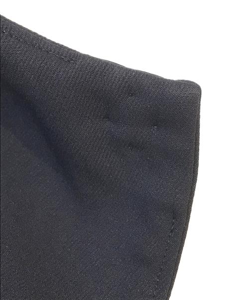 NOLLEY'S（ノーリーズ）NOLLEY'S (ノーリース) ウォッシャブル軽量トリプルクロスサテン切替クルーネックコート　5-0035-1-08-001 ネイビー サイズ:36の古着・服飾アイテム