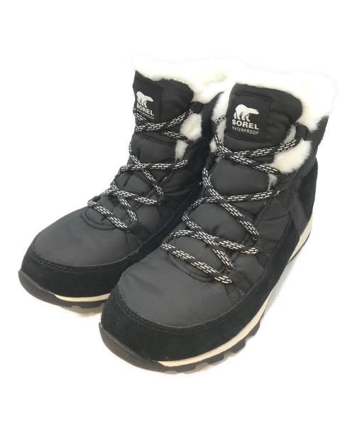 SOREL（ソレル）SOREL (ソレル) ウィットニーフルーリー　NL3428 010 ブラック サイズ:24.5の古着・服飾アイテム